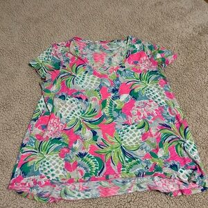 LILLY PULITZER Short Sleeve blouse
